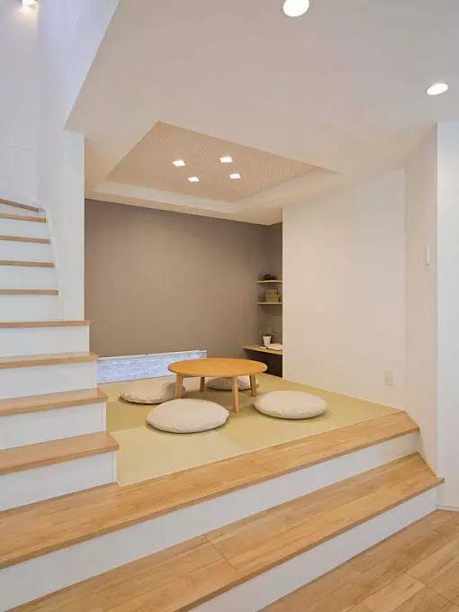 楼梯踏步延伸榻榻米地台