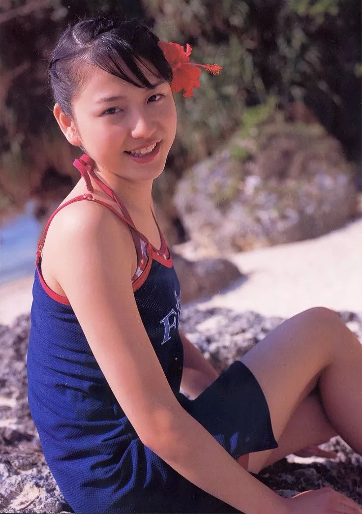 长泽雅美13岁写真集,属于夏日的美少女