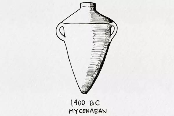 在公元前 1400 年的古以色列和邁錫尼文明時期(mycenaean,希臘文明)