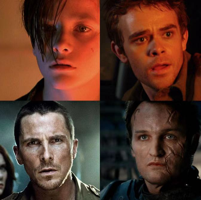 《终结者》系列中约翰·康纳一角先后有四位不同的演员扮演,颜值巅峰