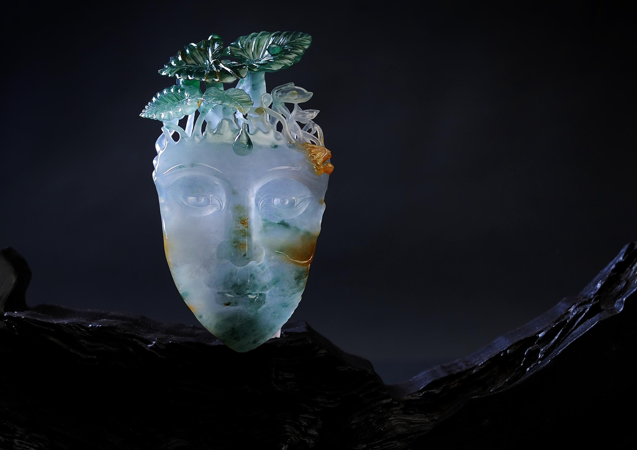 玉雕师杨大卫:翡翠邂逅光影