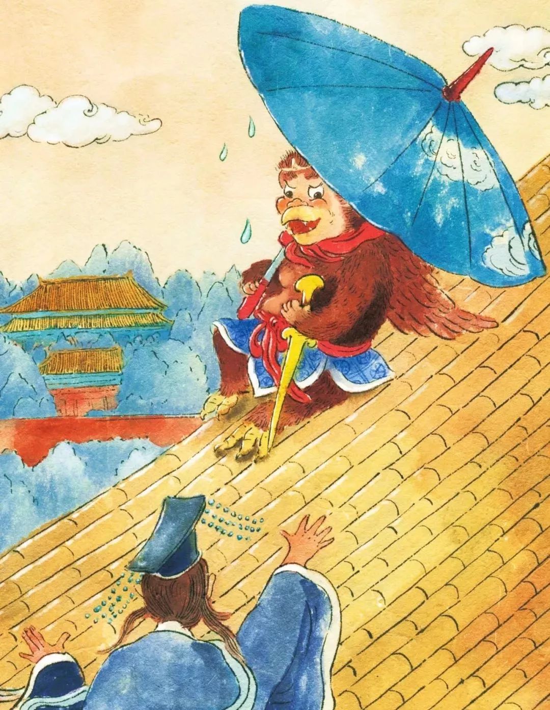 故宫里的大怪物._怪兽