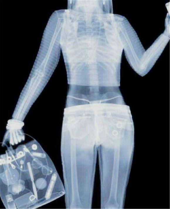 美国机场安检拍到的画面清晰到看见每一寸肌肤隐私暴露无遗