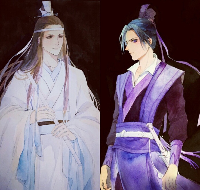 现在江澄身体较弱,不能带他御剑,蓝曦臣本来打算