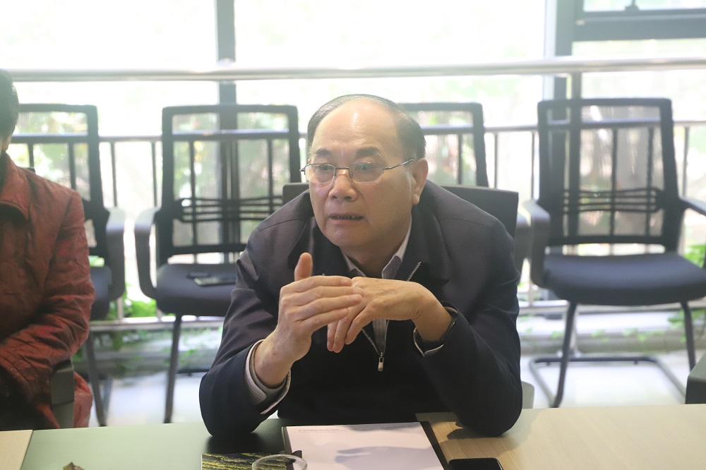 河南省现代农业研究会常务副会长兼秘书长张同立一行莅