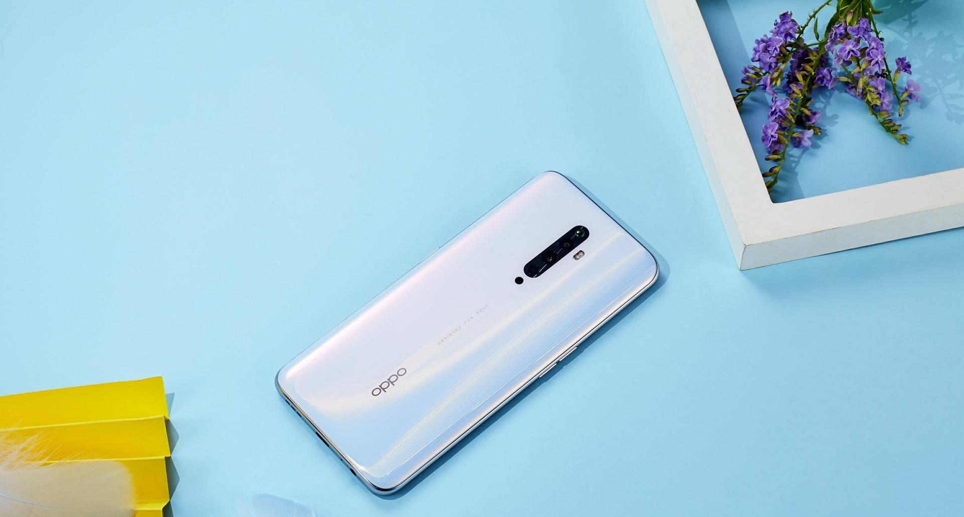 reno2 z晨雾白图赏:炫彩升降全景屏 4800万夜拍四摄