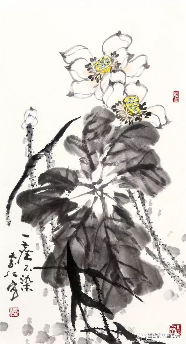 著名花鸟画家郭书仁作品欣赏