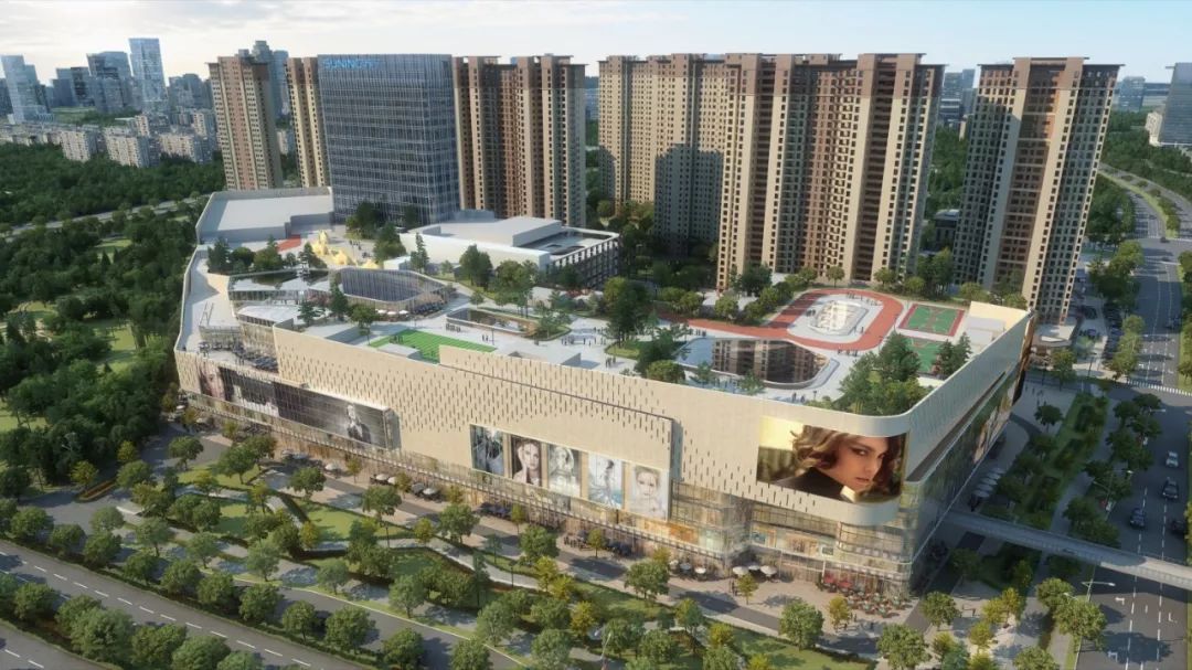 西部第一座苏宁广场正式开工,35万m05的商业裂变_西安