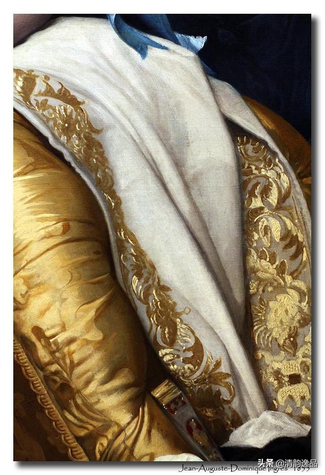 大师作品欣赏——安格尔的《阿尔伯特 德 布洛格丽公主》_lehman