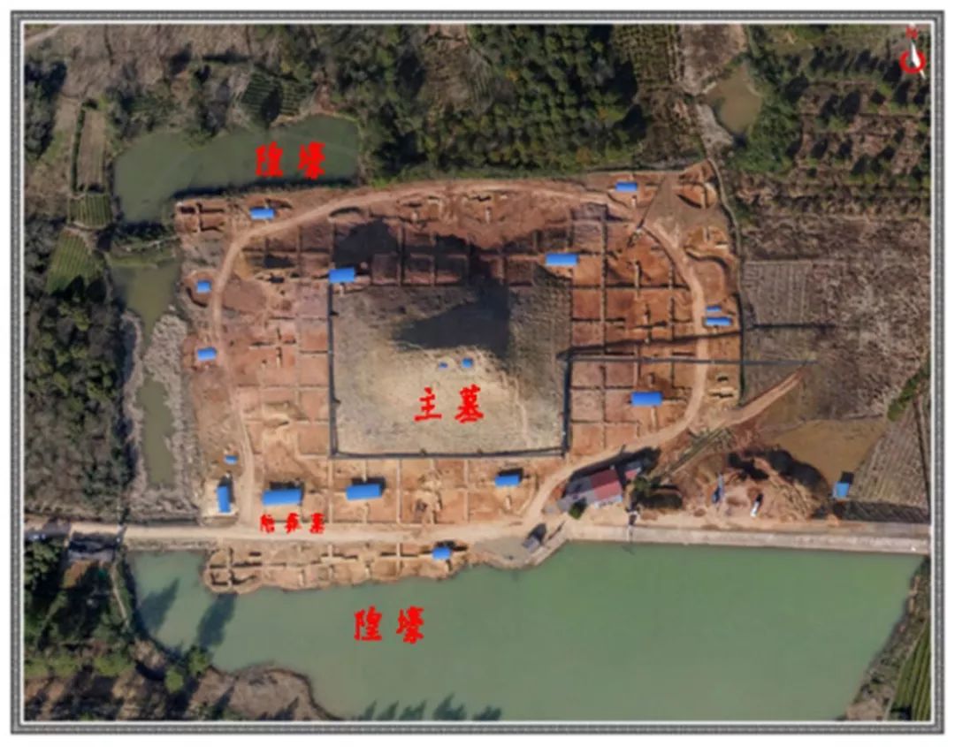 龙山107号墓(八亩墩)墓园结构来自全国各地的考古