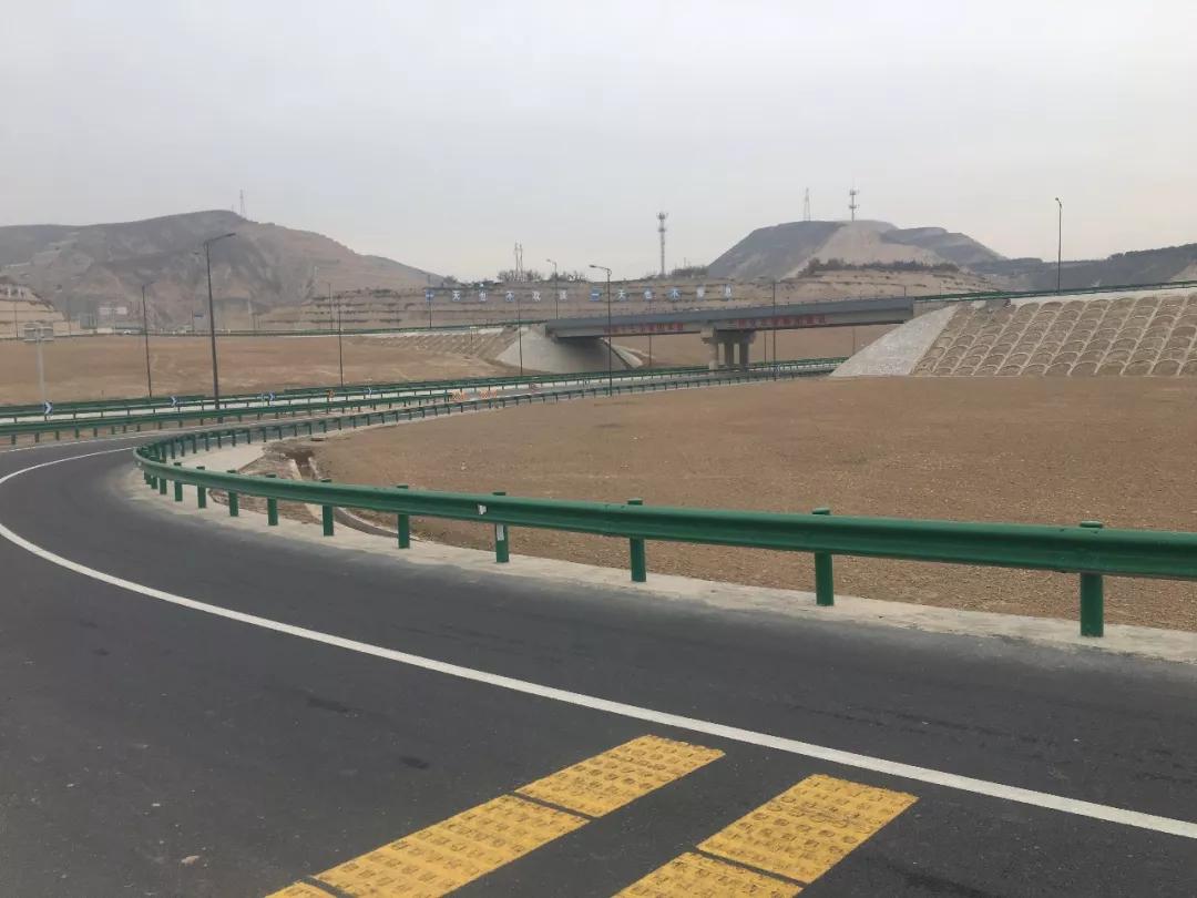 兰州青白石北互通立交项目是盐什公路和北环路快速转换链接的重要节点