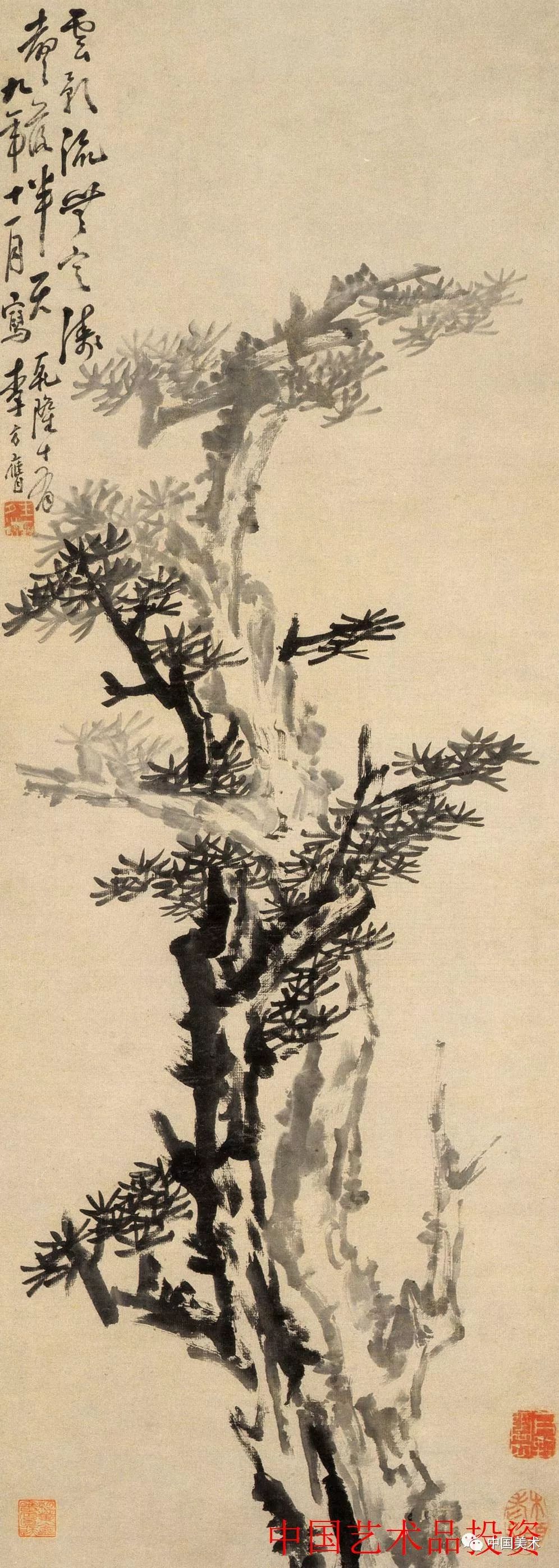 李方膺:不逢摧折不离奇(高清120幅)