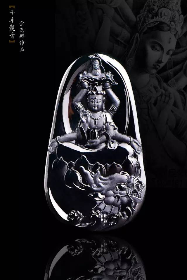 传神人物刻画演绎佛陀世界余志群玉雕作品