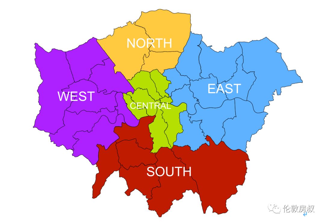 房叔解读房叔透析解读伦敦东西南北差异看伦敦房产投资哪个区域最合您