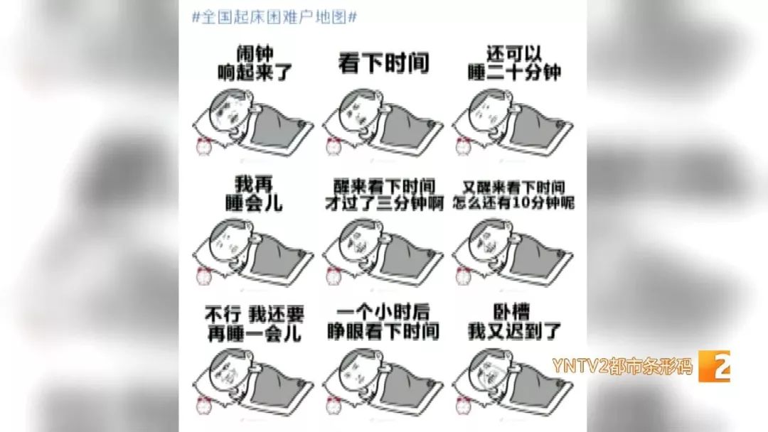 全国起床困难户地图出炉你是特困户吗