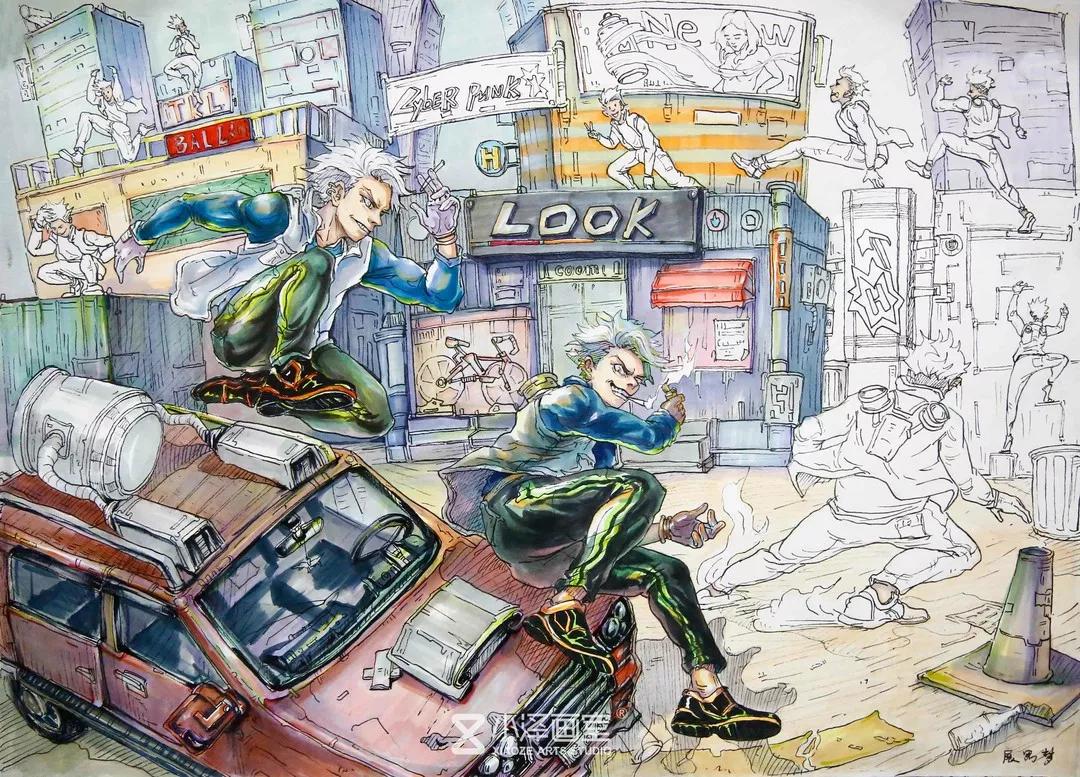 小泽画室校考动画班因为专业所以全场通杀