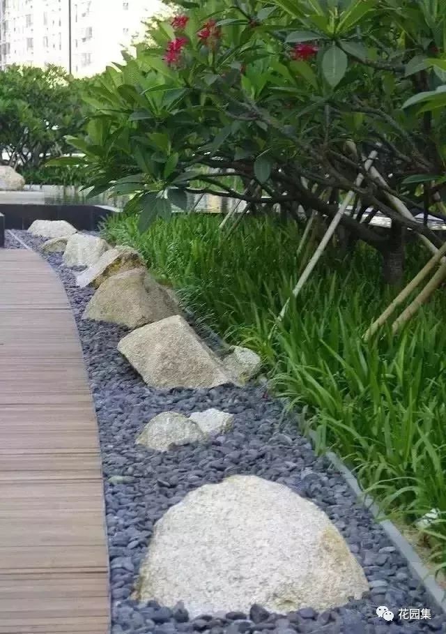 用园林景观来体现石头的更多魅力.