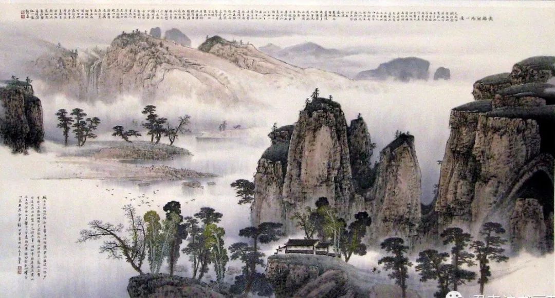 杨熟生工笔山水 —— 细腻空灵