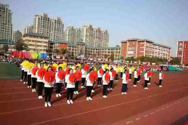 【紫石中学】开幕啦,2019海安市紫石中学体育节暨第十届阳光体育运动