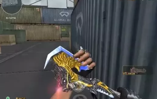 cf:cfs冠军皮肤终上线,搭配手斧特效帅到没朋友,屠龙可以扔了