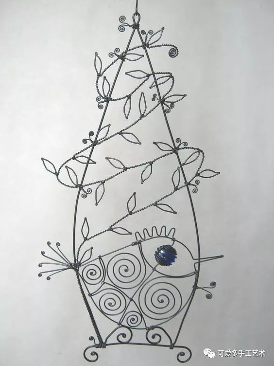 铁丝也能如此任性轻松掐几下竟引来大家的追捧