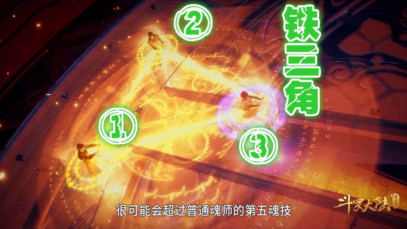 斗罗大陆:山寨"铁三角"登场,火舞耀阳吞噬唐三,蓝银草变异了_魂技