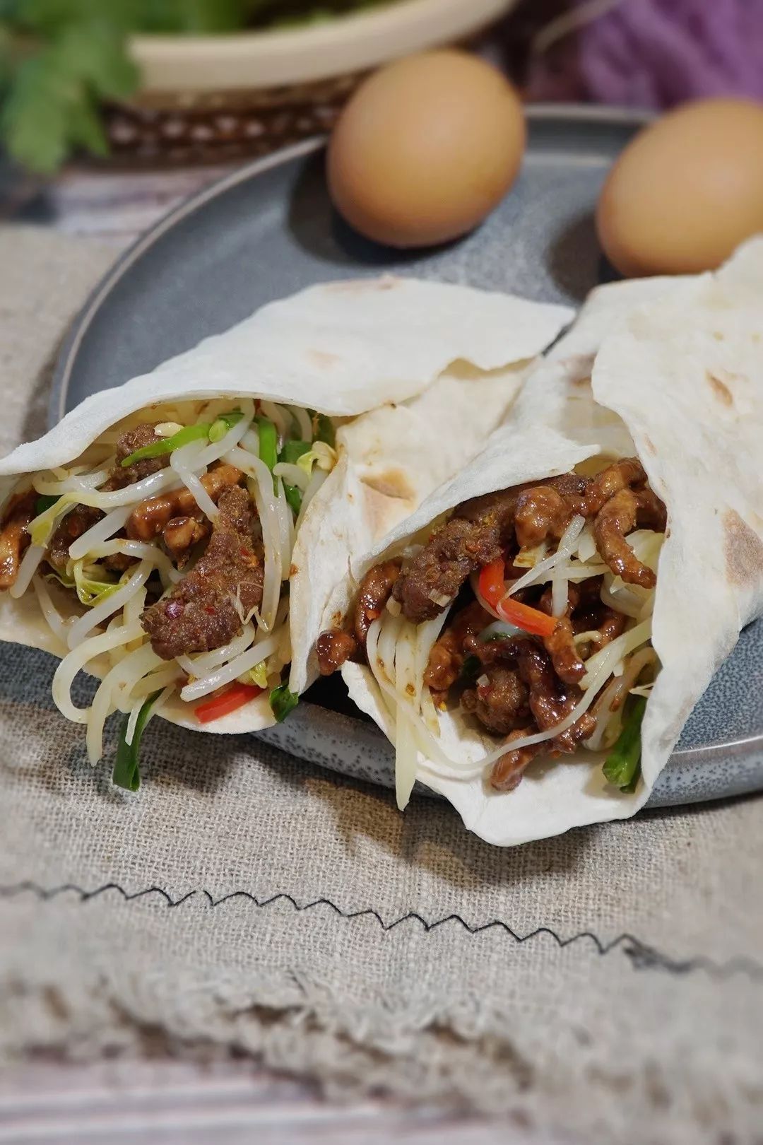 课堂丨这馍柔软又筋道卷上肉菜酱隔壁都馋哭了