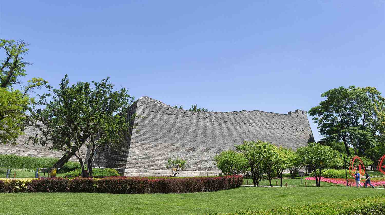 北京明城墙遗址图片