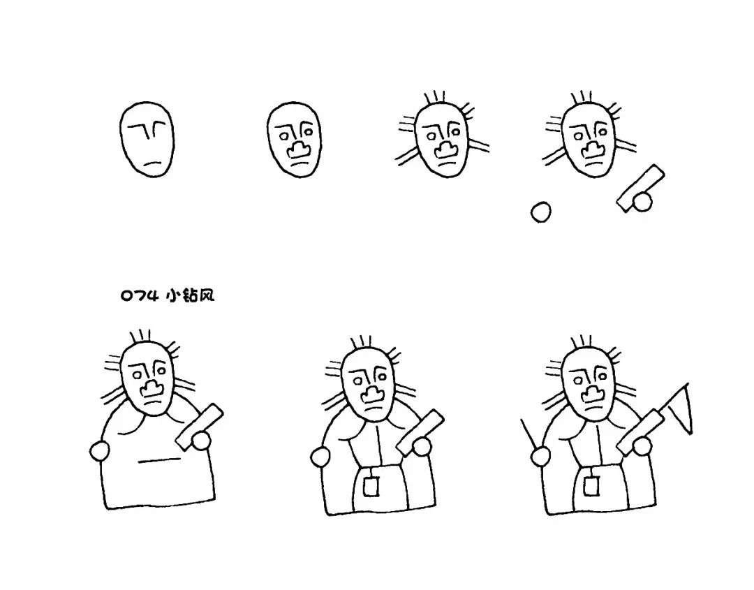 一分钟简笔西游小钻风