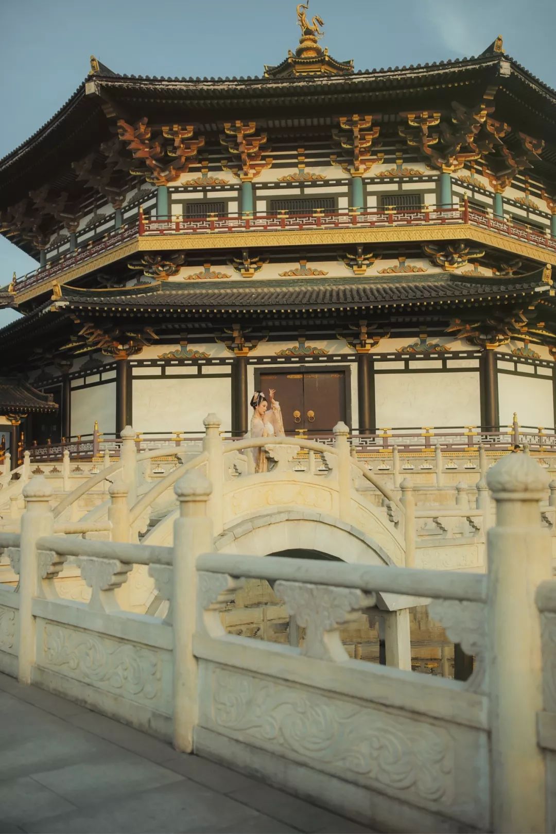 在唐城做一个唐朝的梦汉服摄影