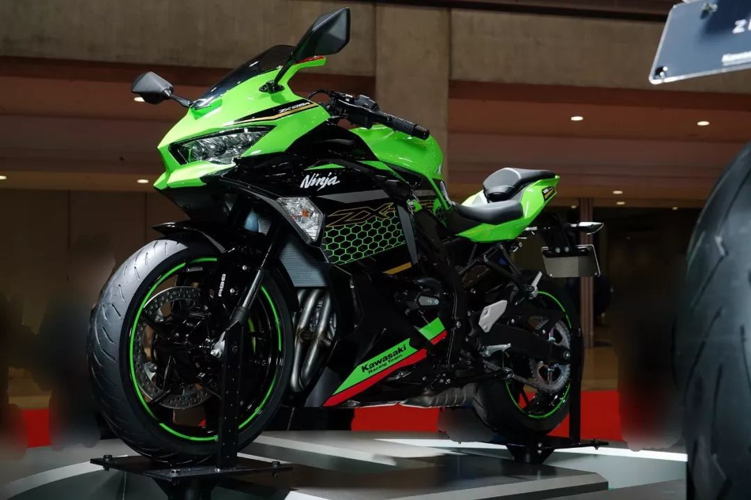 细节特写:东京车展上的 kawasaki zx-25r_搜狐汽车_搜狐网