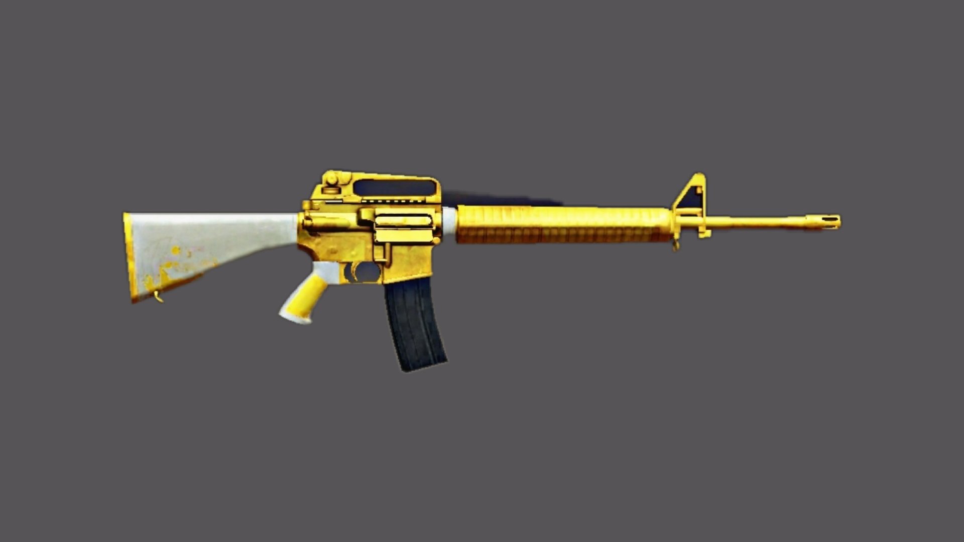 吃鸡游戏556步枪中m416步枪为什么没有scarl步枪射击稳