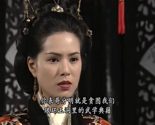 王语嫣初见段誉告诉他 曼陀山庄除了她们母女俩 都是婢女仆妇 王夫人