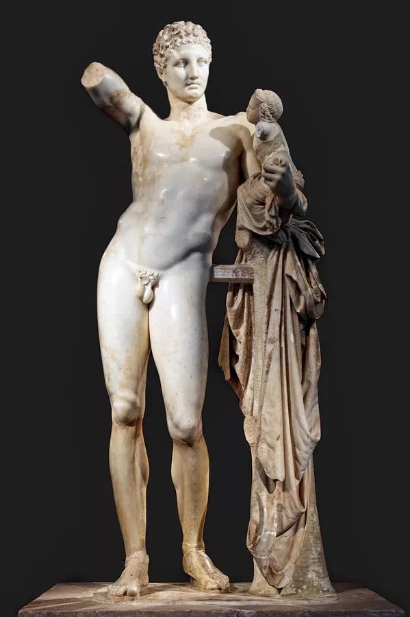 赫耳墨斯和雕像者图片图片