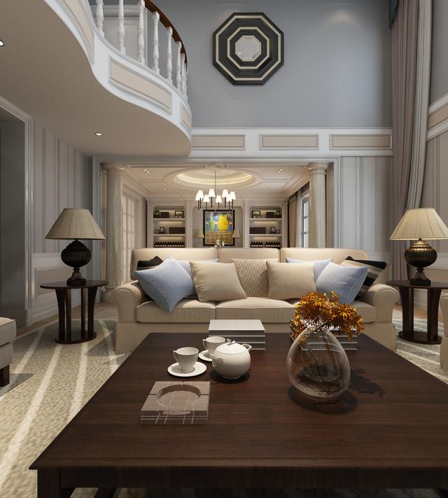 三层豪华别墅连带装修300万