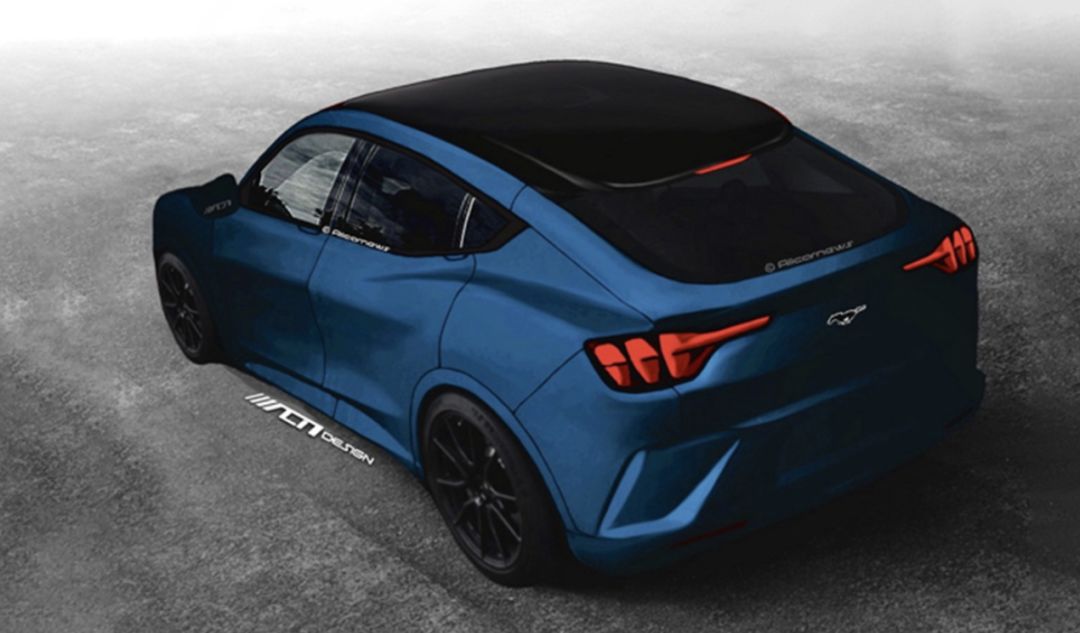 福特"野马"suv mxch e渲染图曝光,并将在华实现投产_搜狐汽车_搜狐网