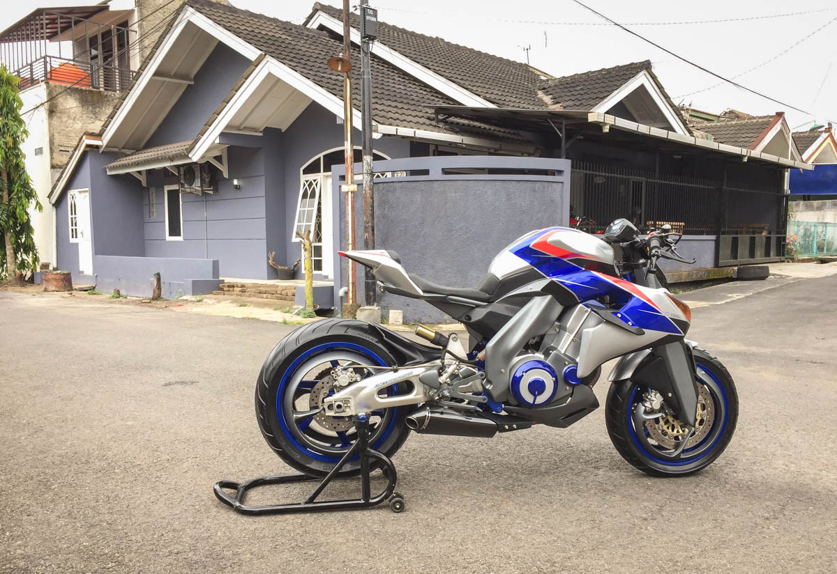 教科书式改装 本田tiger revo 2007 变身科幻街霸