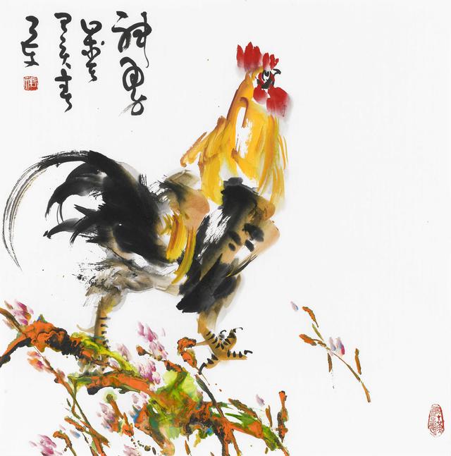 古今十大画鸡高手作品鉴赏