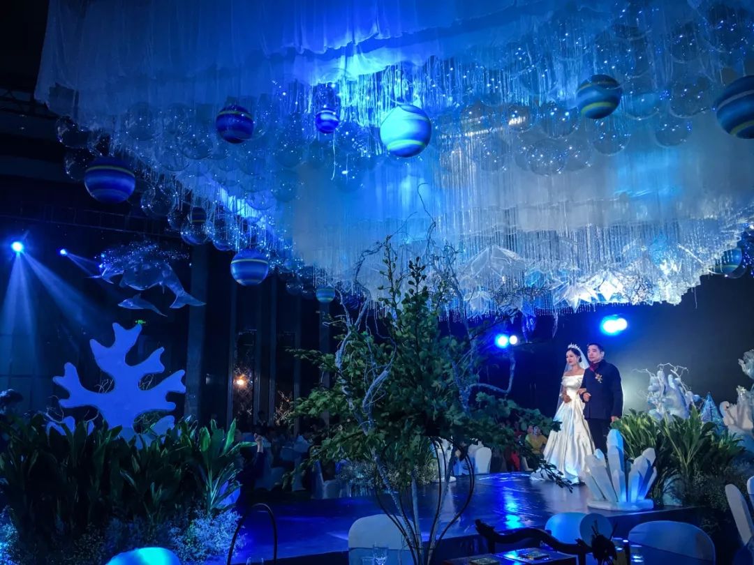 海底世界|蓝色主题婚礼,秋凉入心也抵挡不住的治愈力