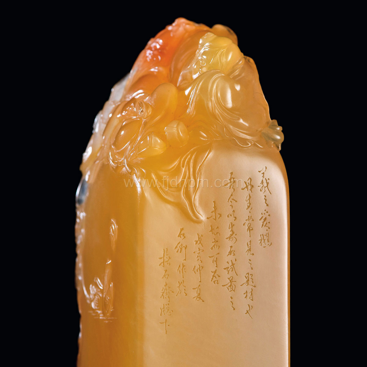 联合共鉴:石头中的"皇帝"——寿山田黄石_田黄始
