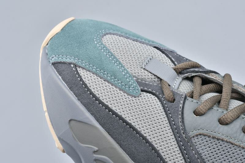 椰子老爹鞋 yeezy boost 700 teal blue 水鸭蓝配色