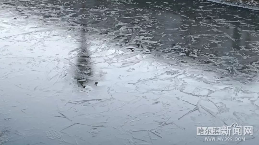 一夜之间,江边儿已经有冰碴了!丨下周将迎雨夹雪天气_松花江