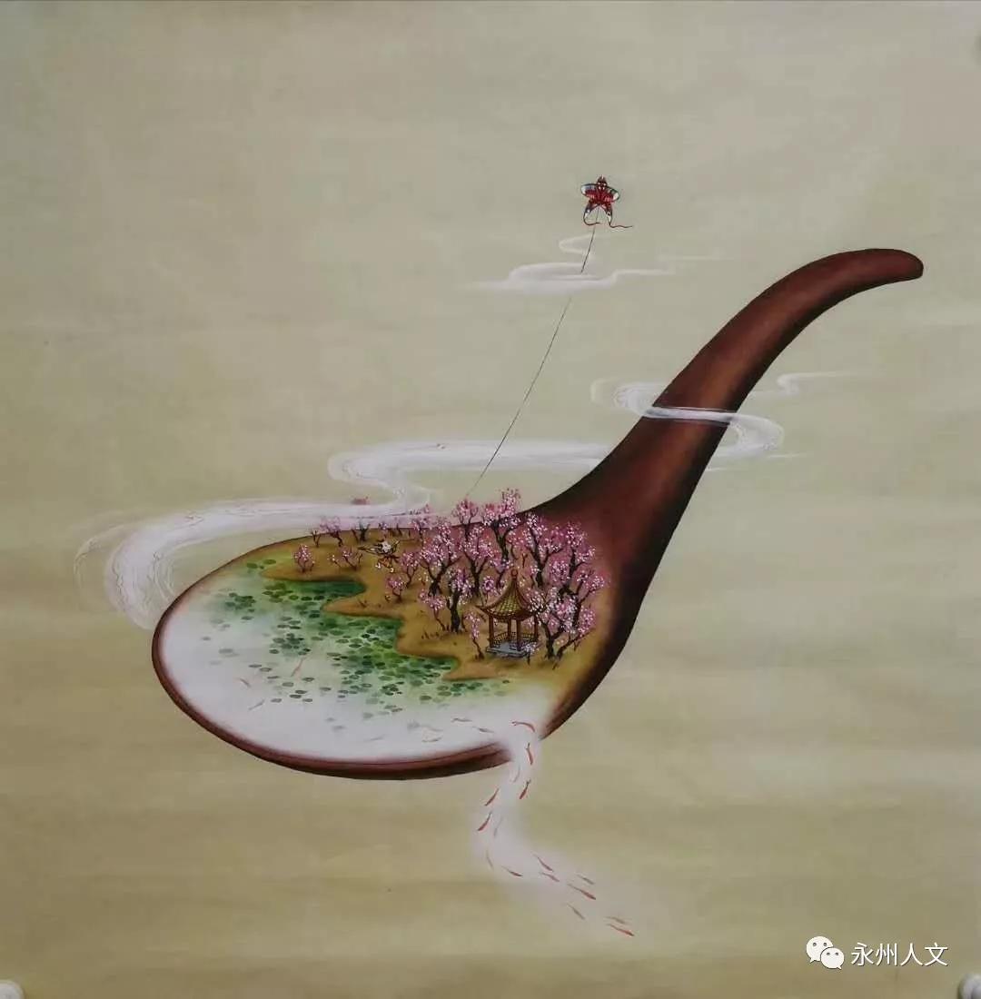 画家李兰图片