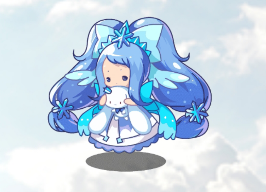 洛克王国:最美的绝版神宠,超进化后颜值再次提升,雪影娃娃真美