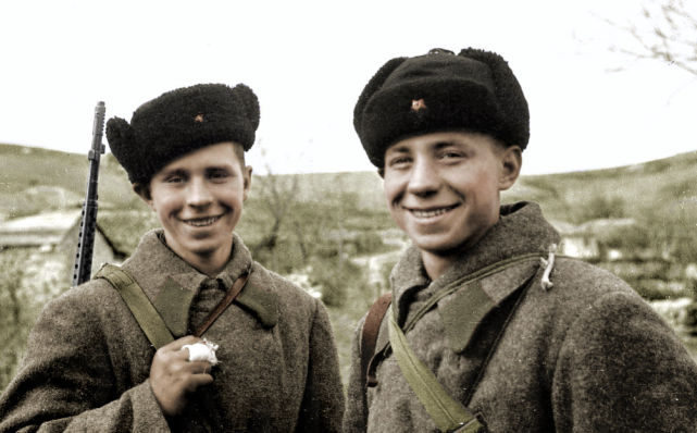 二战苏军经典照片图片