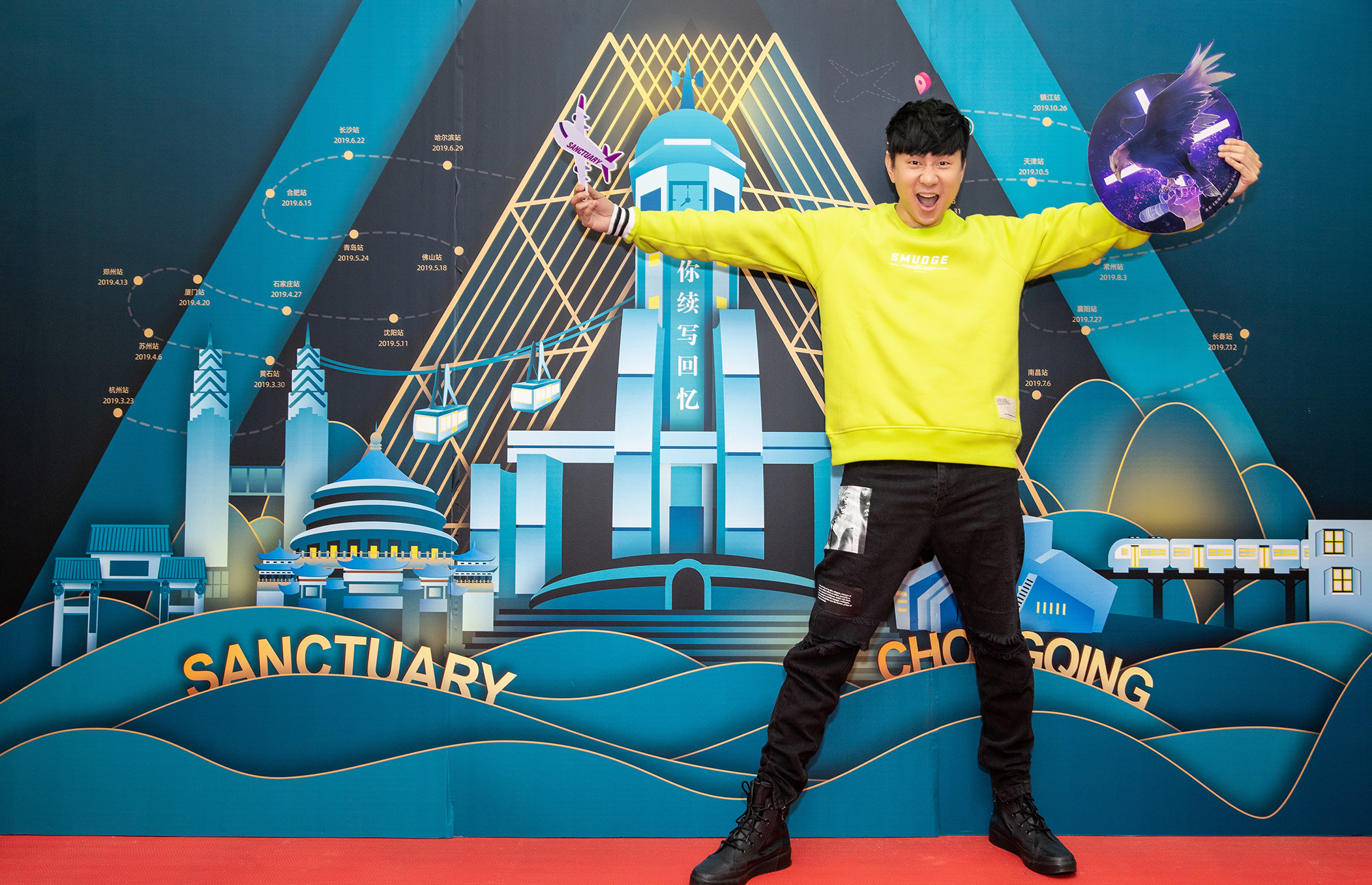 jj林俊杰重庆圣所带病唱足三小时热门新歌悉数呈现卖力演出感动全场