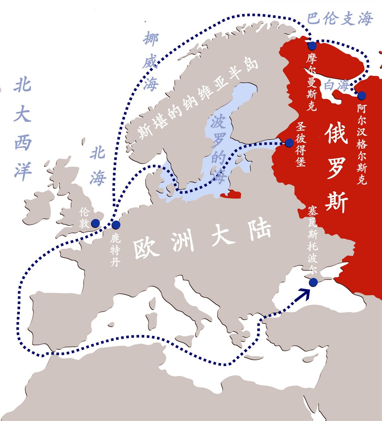 地图看世界;波罗的海及沿岸国家