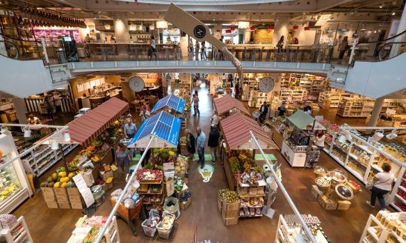 eataly在manulife centre的佔地,洛杉磯,波士頓和紐約等主要城市都有