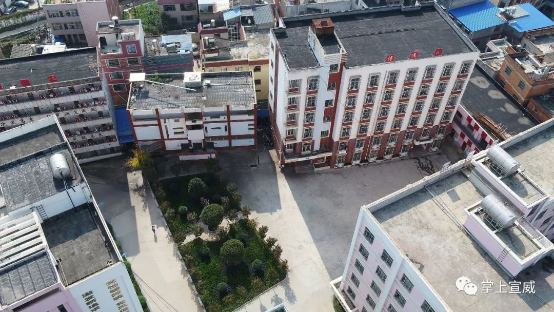 高清航拍宣威五中