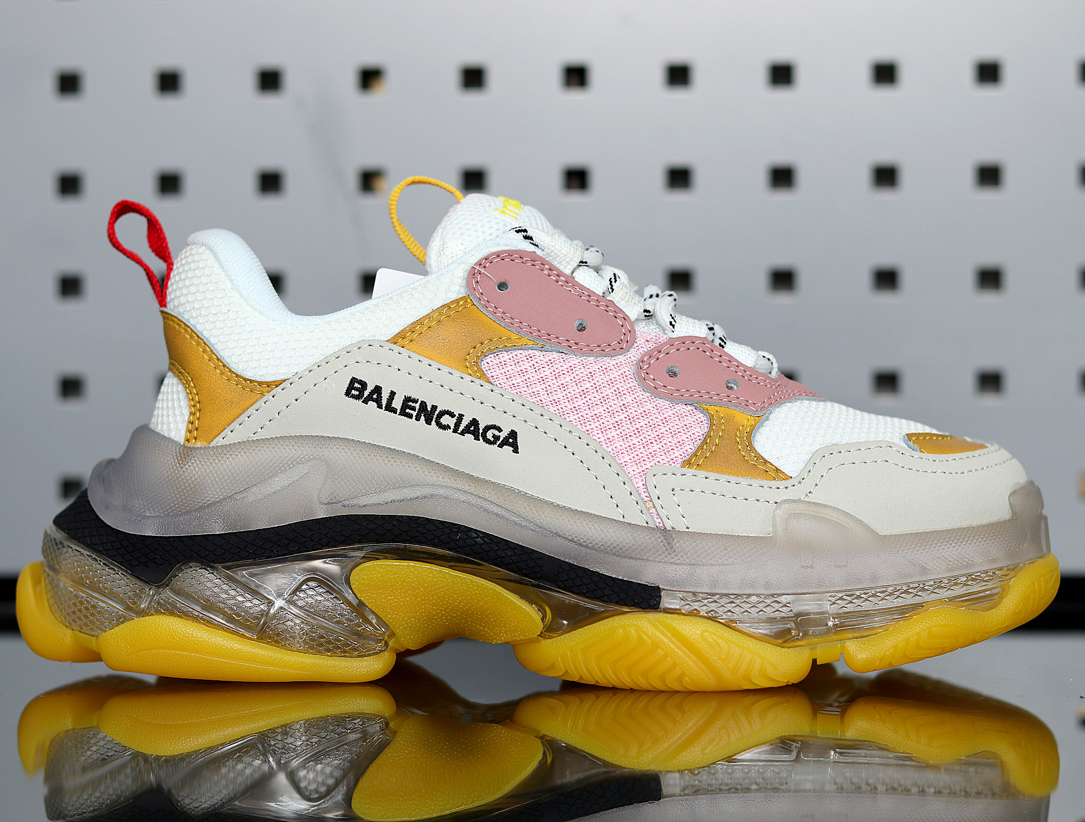 balenciagatripes二代巴黎世家灰黄粉图赏